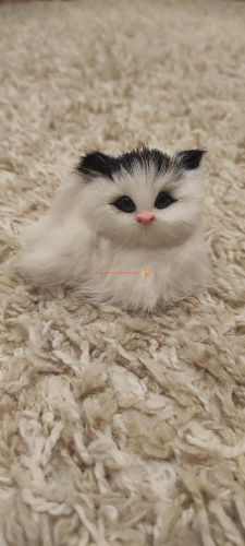 Кот из меха со звуком № 1 во Костерёво