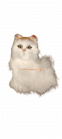 Кот из меха средний во Костерёво